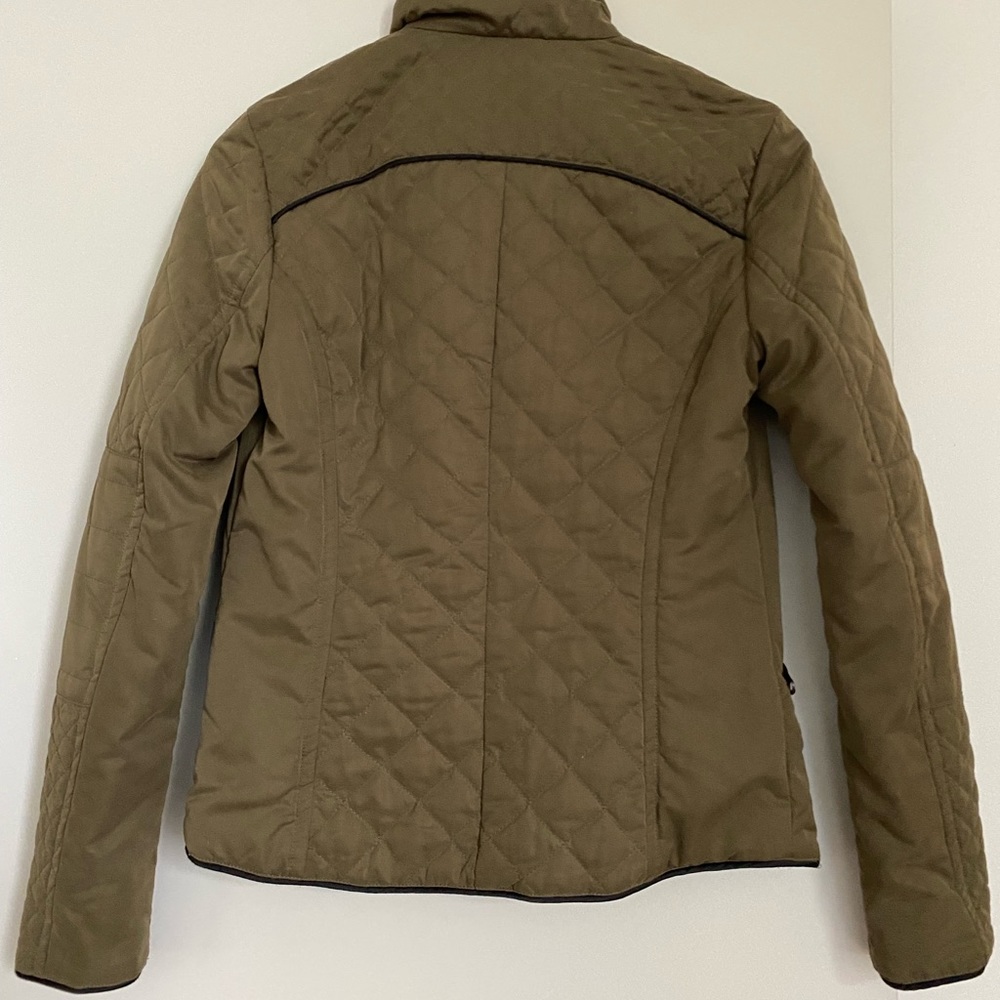 Green Quilted Jacket - Picture 3 of 4